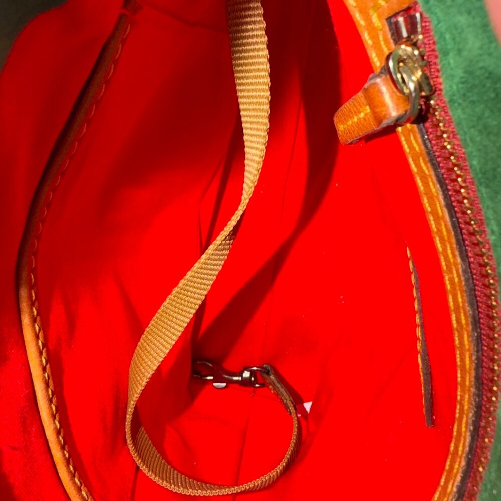 Dooney & Bourke Red Nylon Crossbody - Picture 6 of 8